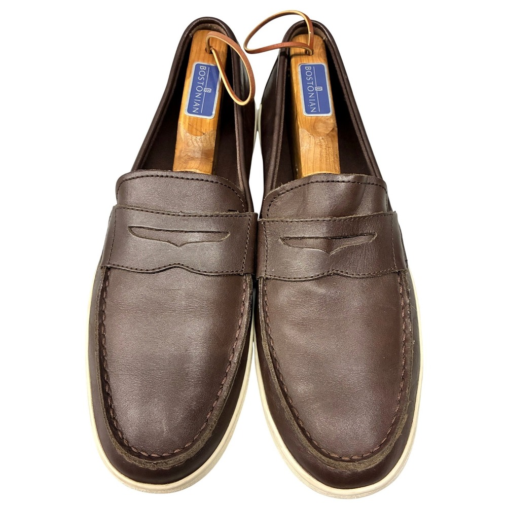 Cole Haan Grand Crosscourt Penny Loafer Men's 10M Brown Leather Slip On